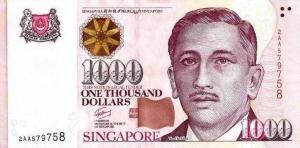 p51b from Singapore: 1000 Dollars from 2009