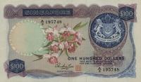 p6d from Singapore: 100 Dollars from 1973