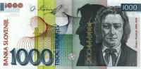 p29 from Slovenia: 1000 Tolarjev from 2003