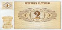 p2r from Slovenia: 2 Tolarjev from 1990