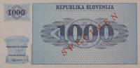 Gallery image for Slovenia p9s2: 1000 Tolarjev