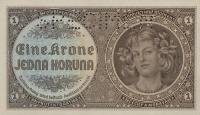 Gallery image for Bohemia and Moravia p3s: 1 Koruna