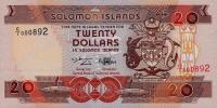 p21 from Solomon Islands: 20 Dollars from 1996