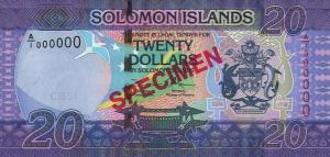 p34s from Solomon Islands: 20 Dollars from 2017