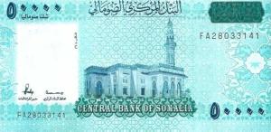 p38 from Somalia: 50000 Shilin from 2010