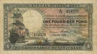 p80 from South Africa: 1 Pound from 1925