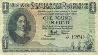 p92b from South Africa: 1 Pound from 1949