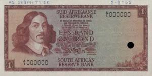 Gallery image for South Africa p110s1: 1 Rand