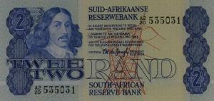 Gallery image for South Africa p118a: 2 Rand