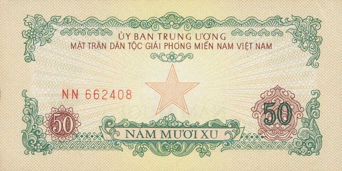 Front of Vietnam, South pR3: 50 Xu from 1963