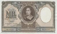 p120a from Spain: 1000 Pesetas from 1940