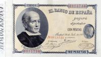 p44 from Spain: 100 Pesetas from 1893