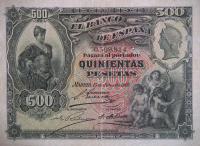 p65b from Spain: 500 Pesetas from 1931