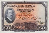 Gallery image for Spain p72a: 50 Pesetas