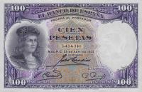 Gallery image for Spain p83: 100 Pesetas