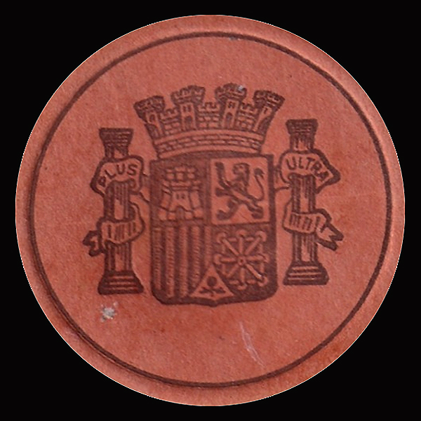 Back of Spain p96B: 15 Centimos from 1938