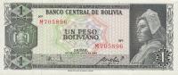 Gallery image for Bolivia p158a: 1 Peso Boliviano from 1962