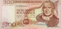 Gallery image for Bolivia p208a: 200 Boliviano