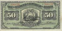 p91a from Bolivia: 50 Centavos from 1902