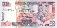 Gallery image for Sri Lanka p103b: 20 Rupees
