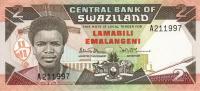 p13a from Swaziland: 2 Emalangeni from 1987