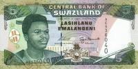 p23a from Swaziland: 5 Emalangeni from 1995