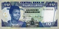 p29c from Swaziland: 10 Emalangeni from 2006