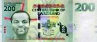 p40a from Swaziland: 200 Emalangeni from 2010