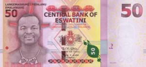 p45 from Swaziland: 50 Emalangeni from 2018