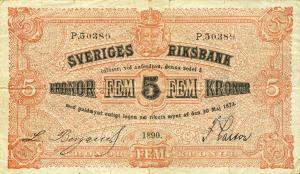 Gallery image for Sweden p14a: 5 Kronor