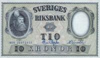 p43g from Sweden: 10 Kronor from 1959