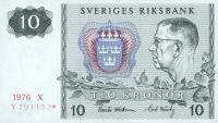 p52r2 from Sweden: 10 Kronor from 1976