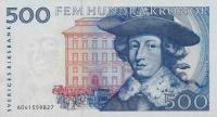 p58b from Sweden: 500 Kronor from 1986