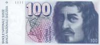 p57m from Switzerland: 100 Franken from 1993