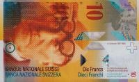 p67b from Switzerland: 10 Franken from 2006