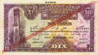 p42b from Syria: 10 Livres from 1939