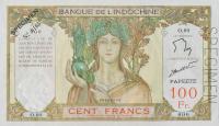 Gallery image for Tahiti p14s: 100 Francs