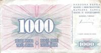Gallery image for Bosnia and Herzegovina p46b: 1000 Dinara