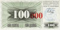 Gallery image for Bosnia and Herzegovina p56b: 100000 Dinara