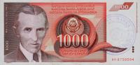 p2a from Bosnia and Herzegovina: 1000 Dinara from 1992