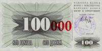 Gallery image for Bosnia and Herzegovina p56l: 100000 Dinara