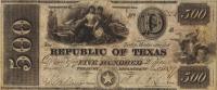 p30 from Texas: 500 Dollars from 1839