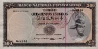 p29a from Timor: 500 Escudos from 1963
