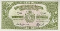 Gallery image for Tonga p10e: 10 Shillings