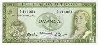 p14d from Tonga: 1 Pa'anga from 1971