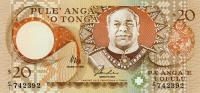 p35a from Tonga: 20 Pa'anga from 1995