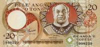 p35c from Tonga: 20 Pa'anga from 1995