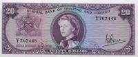 p29c from Trinidad and Tobago: 20 Dollars from 1964