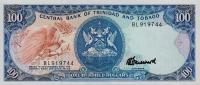 p40c from Trinidad and Tobago: 100 Dollars from 1985