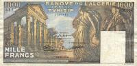 p29a from Tunisia: 1000 Francs from 1950